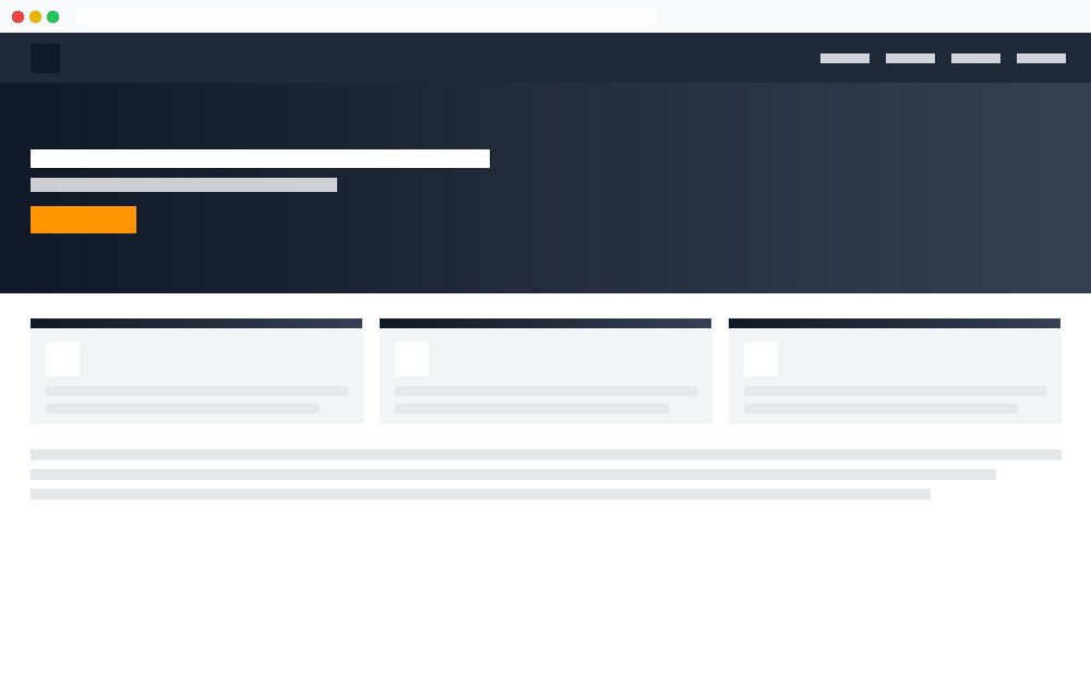 Tech Folio WordPress 主题