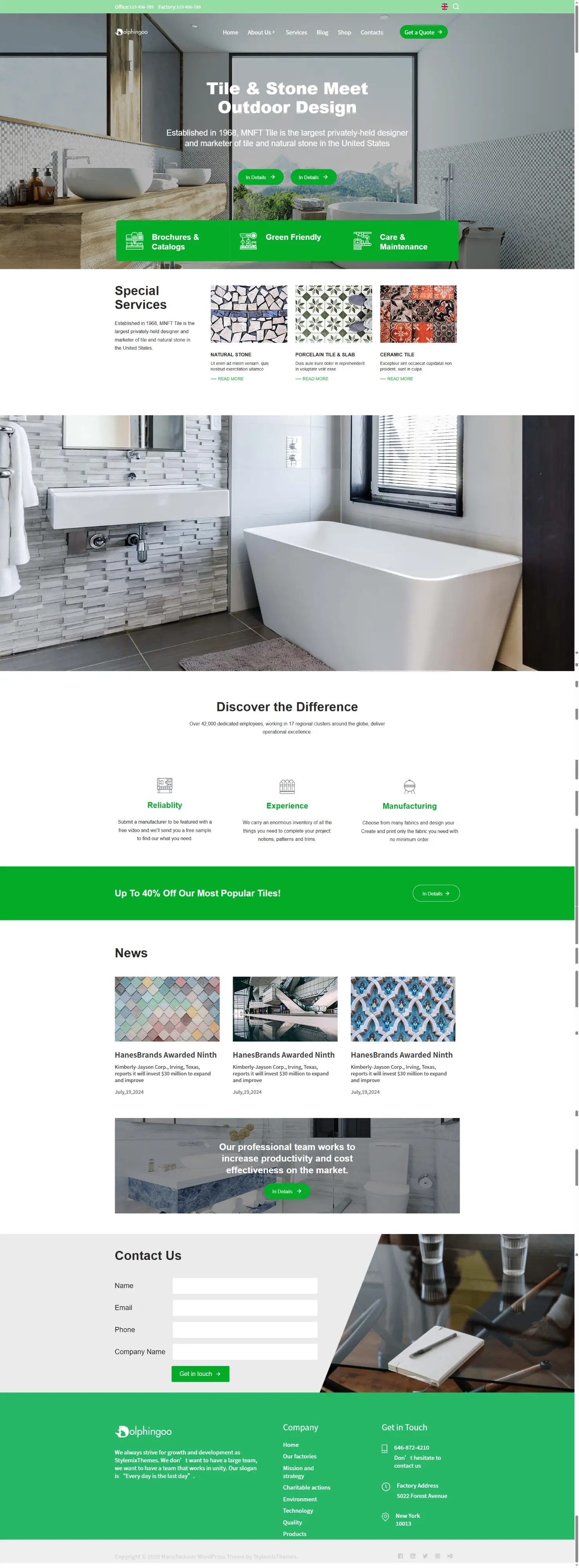 Home Furniture 4家居家具外贸网站模板