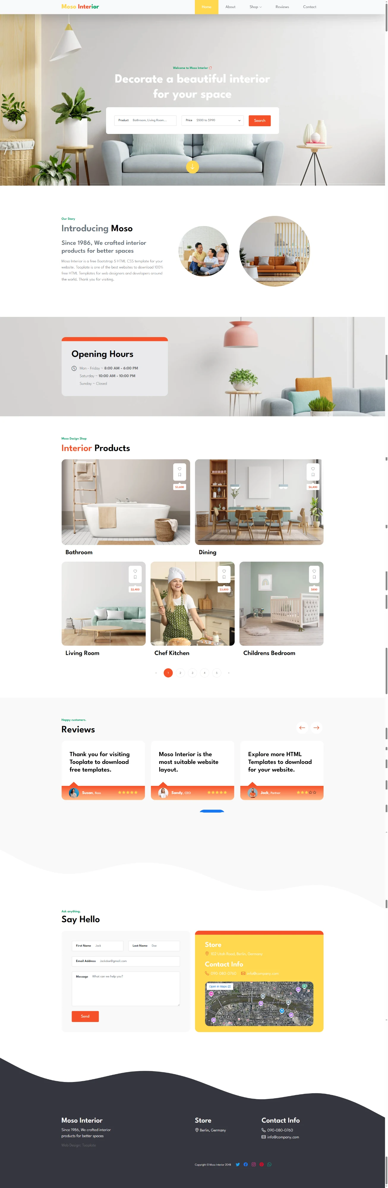 Home Furniture 9家居家具外贸网站模板
