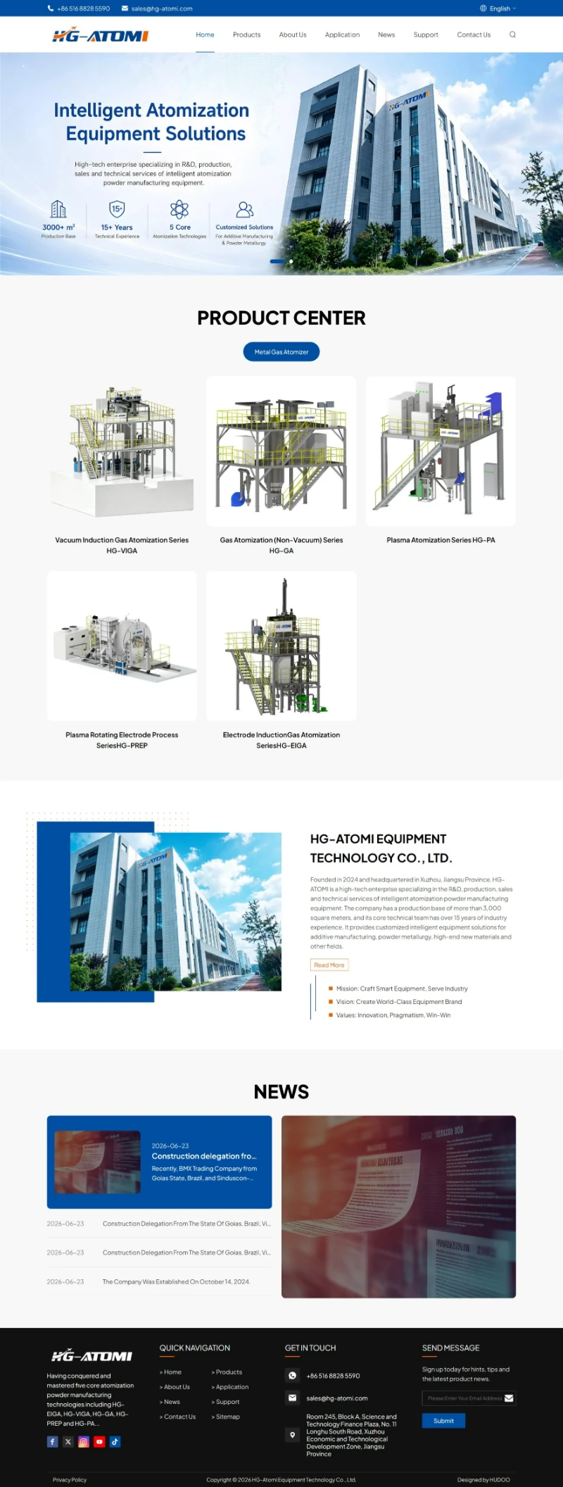金属雾化制粉装备行业|独立站 + LinkedIn 运营 + Google 广告:6 个月粉丝增长 2,400+,leads 提升 2.1 倍