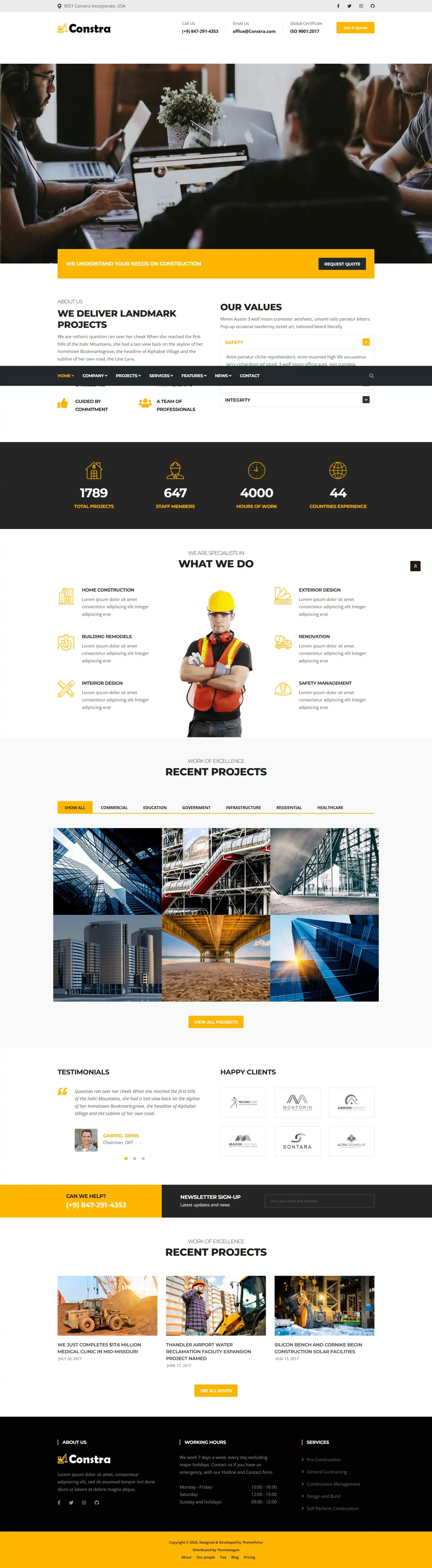 Mechanical Equipment 12机械设备 外贸网站模板
