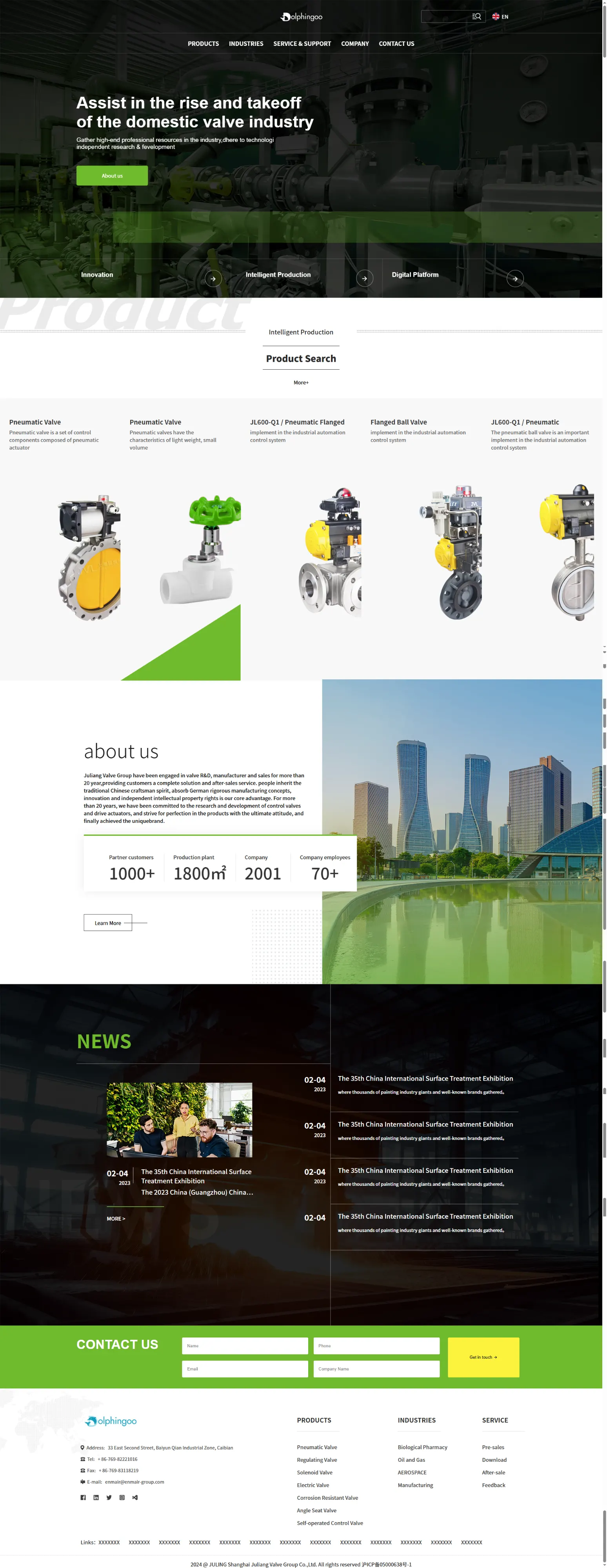 Mechanical Equipment 8机械设备外贸网站模板